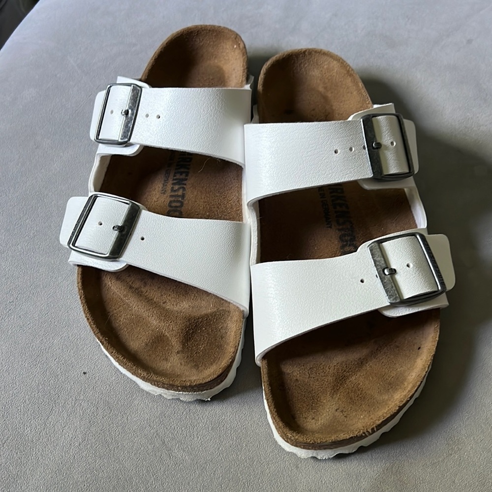 White Birkenstocks